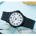 SANDA 6010, casual e compacto, pulseira de silicone para relógio selvagem pequeno fresco feminino estudante colegial Ins Relógios de vento